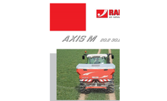 Model AXIS H 30.2 EMC(+W) - Two Disc Fertiliser Spreader Brochure