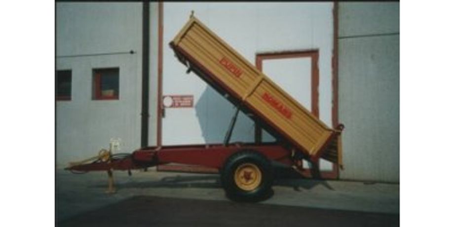 Model PUP 28 R 2 - Single-Axis Trailer
