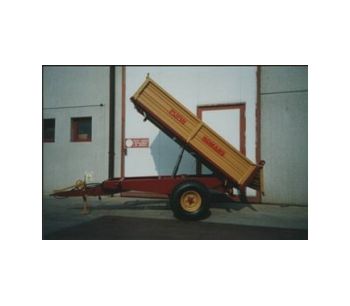 Model PUP 28 R 2 - Single-Axis Trailer