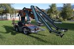 PIUMA - Model 4WD PG - Pomegranate Harvester With Conveyors for Flat Orchards