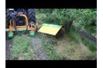 BioAgri working with the tractor hydraulics. Of apple trees, Zevio (VR) Video