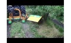 BioAgri working with the tractor hydraulics. Of apple trees, Zevio (VR) Video