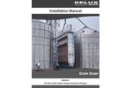 2023 Grain Dryer Installation  - Manual