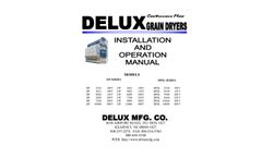 Delux - Model DP Series & DPSL Series - Grain Dryer -Service Manual 2010 