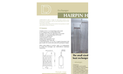 Cold-Rolled Stainless Steel Hairpin Heat Exchangers Brochure