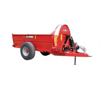 Manure Spreader with Front Turbine-1