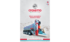 Crosetto - Slurry Spreaders Brochure