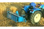BCS Tractor Mounted Reaper Binder - Video