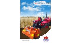 Bull-Agro - Model Mini - MRT Series - Rotary Tiller - Brochure