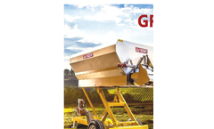 Strazzari - Model GRE - Liftable Grape Trailer with Auger - Brochure