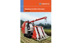 Daedong DSM72G - Combine Harvester Brochure