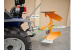 Deleks - Model DRP-25 - Reversible Plough for Tractors