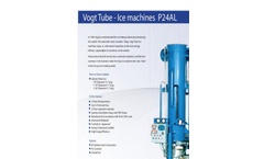 Vogt - Model P24AL Series - Ice Machine - Brochure