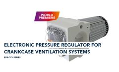 Model EPR-CCV - Electronic Pressure Regulator