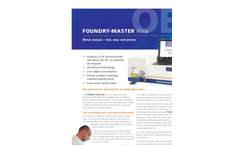 CompaFOUNDRY-MASTER - Xline Series - High Performance Metals Analyser  Brochure