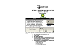 150 KW - Triton Rental Grade Mobile Generator Brochure