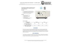 Triton Power - Model TP-NG25-UL EPA - 25 kW Triton Natural Gas Generator - Brochure