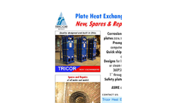 Tricor - Plate Heat Exchangers - Brochure