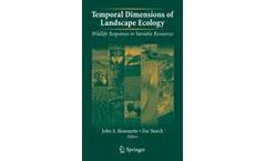 Temporal Dimensions of Landscape Ecology