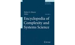 Encyclopedia of Complexity and Systems Science