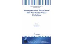Management of Intentional and Accidental Water Pollution