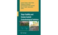 Slope Stability and Erosion Control: Ecotechnological Solutions