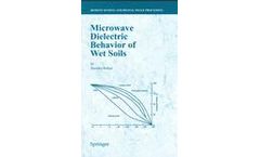 Microwave Dielectric Behaviour of Wet Soils