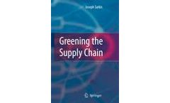 Greening the Supply Chain
