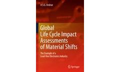 Global Life Cycle Impact Assessments of Material Shifts