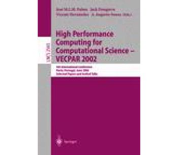 High Performance Computing for Computational Science - VECPAR 2002