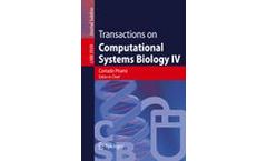 Transactions on Computational Systems Biology IV