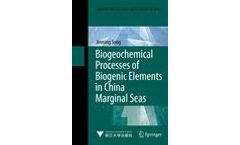 Biogeochemical Processes of Biogenic Elements in China Marginal Seas