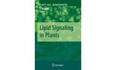 Lipid Signaling in Plants