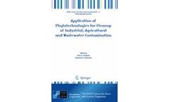 Application of Phytotechnologies for Cleanup of Industrial, Agricultural and Wastewater Contamination