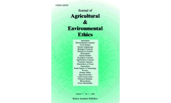 Journal of Agricultural and Environmental Ethics