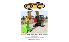 Model RDM38EX - Excavator Forestry Mulcher Brochure