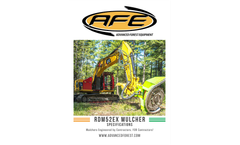 Model RDM52EX - Excavator Forestry Mulcher Brochure