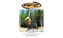 Model RDM44EX - Excavator Forestry Mulcher Brochure
