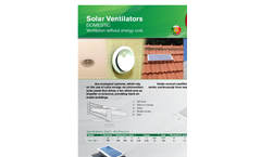 Chatron - Comercial and Industrial Solar Ventilators - Brochure