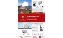 Modelos Mercurio - Industrial / Agricultural Projects Solar Dryer - Brochure