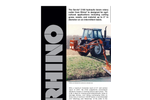 Rhino - Model SV2160 - Hydraulic Boom Rotary Mowers Brochure