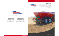 Model RA-TM10 - Fertilizer Spreader Brochure
