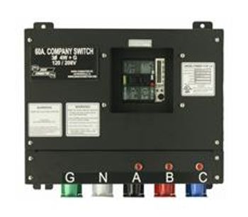 Union Connector - Model CSC-0610-CL - Basic Company Switch with Series 16 Cam-Lok Receptacle – 60 Amp