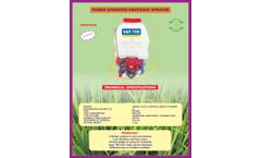 Varsha - Power Operated Knapsack Sprayer - Brochure