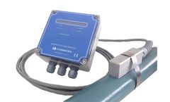 Flowmetrix - Model DFS2 - DFS2 Ultrasonic clamp on Doppler Flow meter