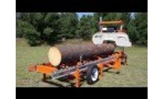 Norwood LumberMate LM29 Portable Band Sawmill Video