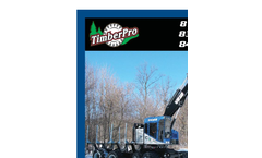 TimberPro - Model TL765D and TL775D Series - Track Feller Bunchers and Harvesters Brochure