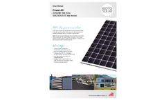Power Photovoltaic Module - Datasheet
