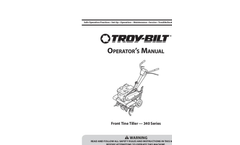 Troy-Bilt - Model TB290 ES - Self-Propelled Lawn Mower - Manual