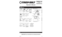 Troy-Bilt - Model TB160 XP - Push Lawn Mower - Manual